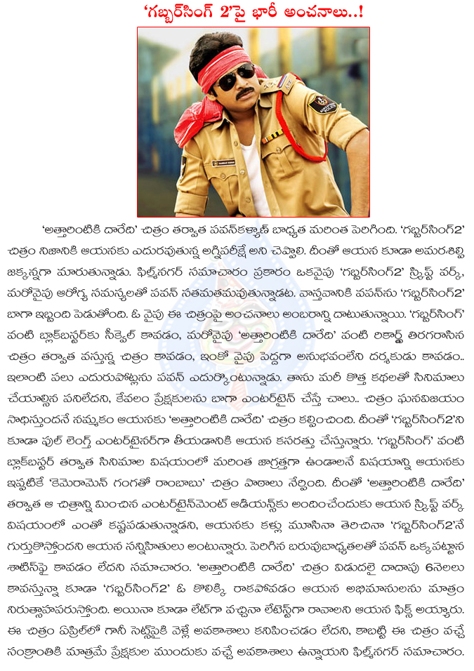 pawan kalyan,gabbar singh 2,heavy exceptions on gabbar singh 2,after attarintiki daaredi pawan movie,sampath nandi,pawan kalyan gabbar singh movie updates,power star,pawan,pavan kalyan gabbar singh 2,sampath nandi with pawan kalyan  pawan kalyan, gabbar singh 2, heavy exceptions on gabbar singh 2, after attarintiki daaredi pawan movie, sampath nandi, pawan kalyan gabbar singh movie updates, power star, pawan, pavan kalyan gabbar singh 2, sampath nandi with pawan kalyan